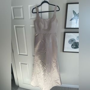 Hayley Paige Occasions Elegant Beige Wedding Dress